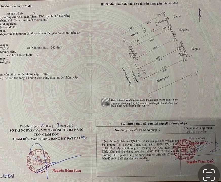 Căn hộ 4 tầng 9 phòng Đinh Núp Thanh Khê 81m² giá chỉ 8.35 tỷ - Đầu tư sinh lời ngay!