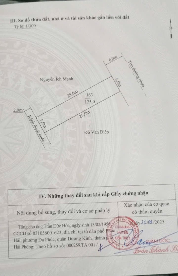 Bán lô đất đẹp tại Cẩm Xuân, Thanh Sơn 125m² - Vị trí đắc địa, giá đầu tư tốt!