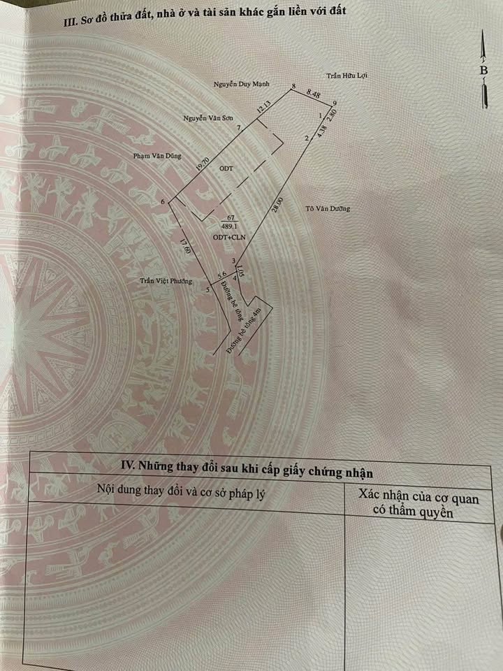 Đất thổ cư Hiệp An, Thủ Dầu Một 500m² giá 2 tỷ - Đường bê tông ô tô vào tận nơi!