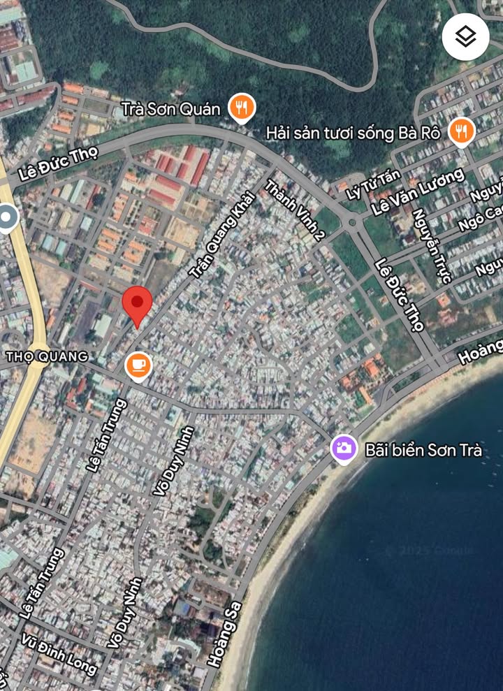 Đất 127m² Trần Quang Khải, Sơn Trà, Đà Nẵng giá 10.8 tỷ - Cơ hội đầu tư tuyệt vời!