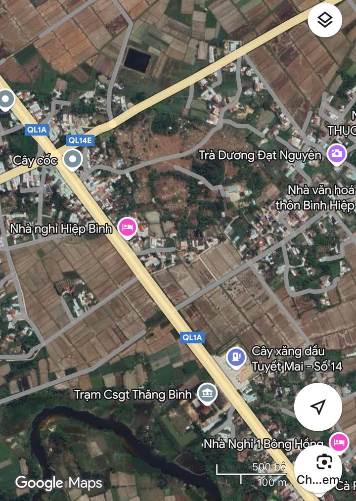 Đất nền Bình Hiệp, Thăng Bình 360m² giá chỉ 1.3 tỷ - Tiện xây nhà vườn!