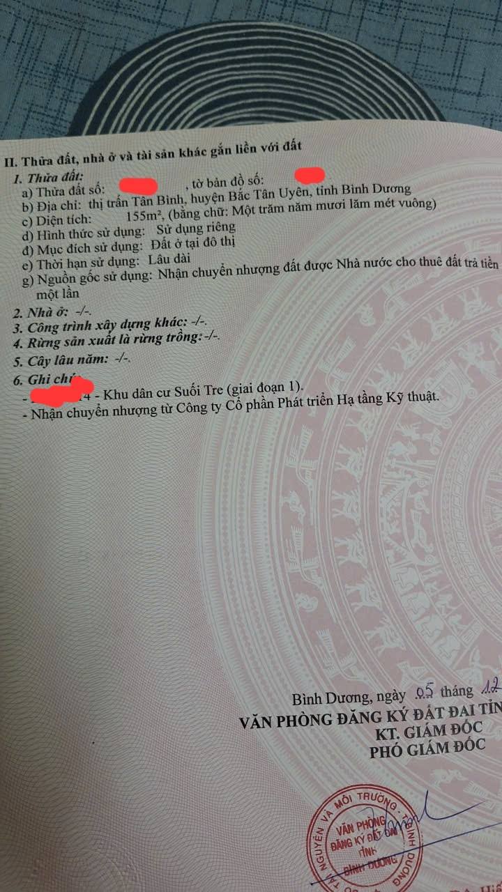 Đất thổ cư Vĩnh Tân 160m² giá 1.9 tỷ - Đường nhựa rộng rãi, sẵn sàng xây dựng!