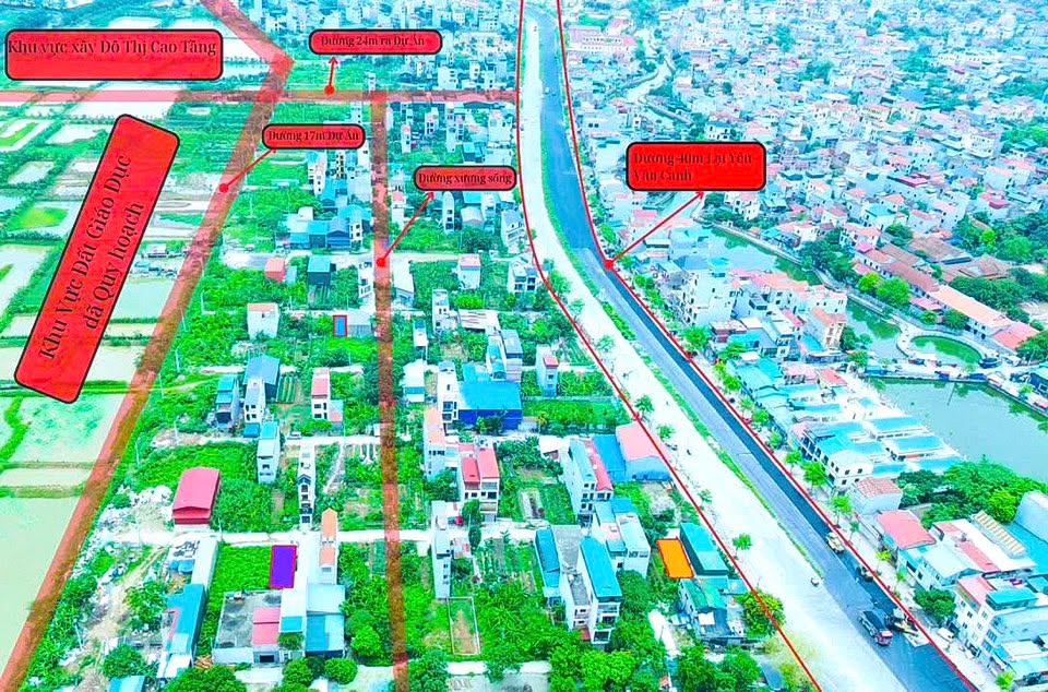 Đất nền Lại Yên Hoài Đức 150m² giá 1.733 tỷ - Vị trí tiềm năng sinh lời!