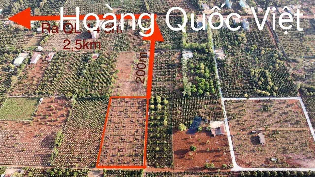 Đất nông nghiệp đường Hoàng Quốc Việt, Buôn Hồ 5074.75m² giá 4.35 tỷ - Tiềm năng đầu tư lớn!