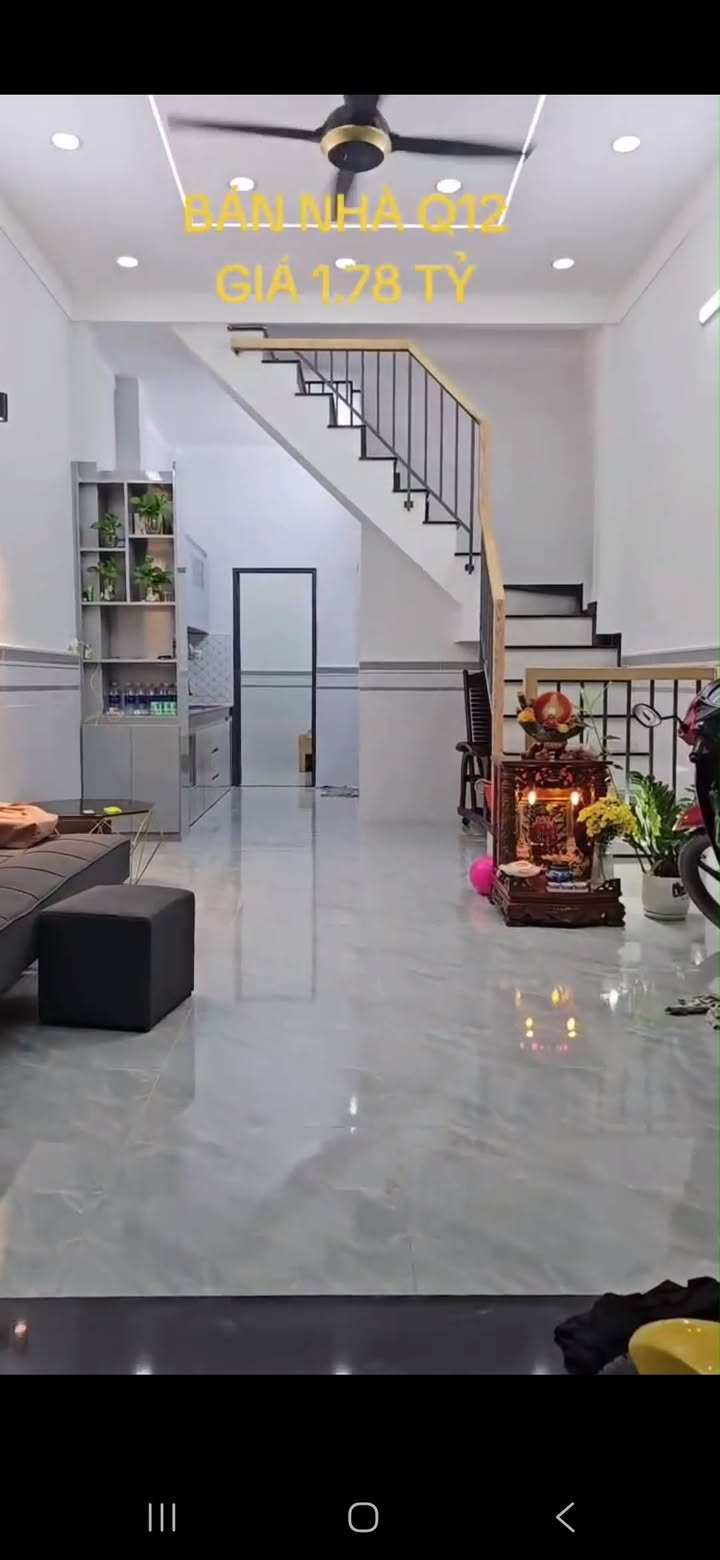 Nhà phố 1 lầu 3 phòng ngủ tại Hiệp Thành, Quận 12 - Chỉ 1.78 tỷ, chính chủ!