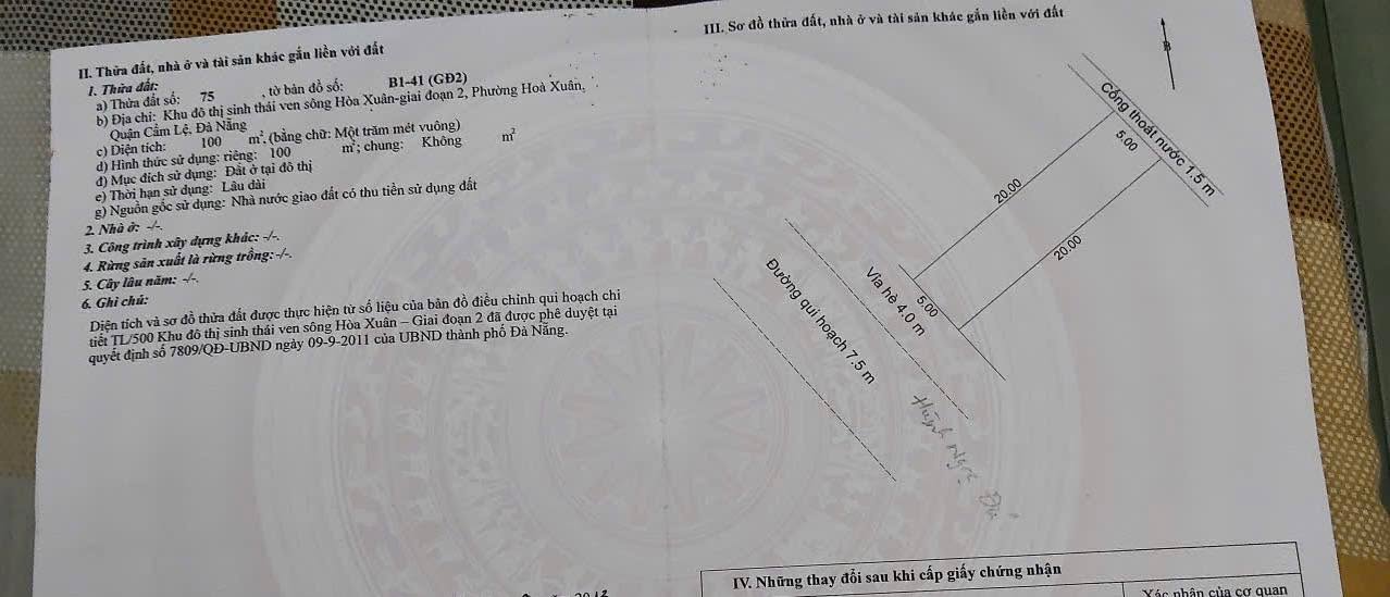 Đất nền đẹp 100m² đường Huỳnh Ngọc Đủ, Cẩm Lệ - Đầu tư lý tưởng!