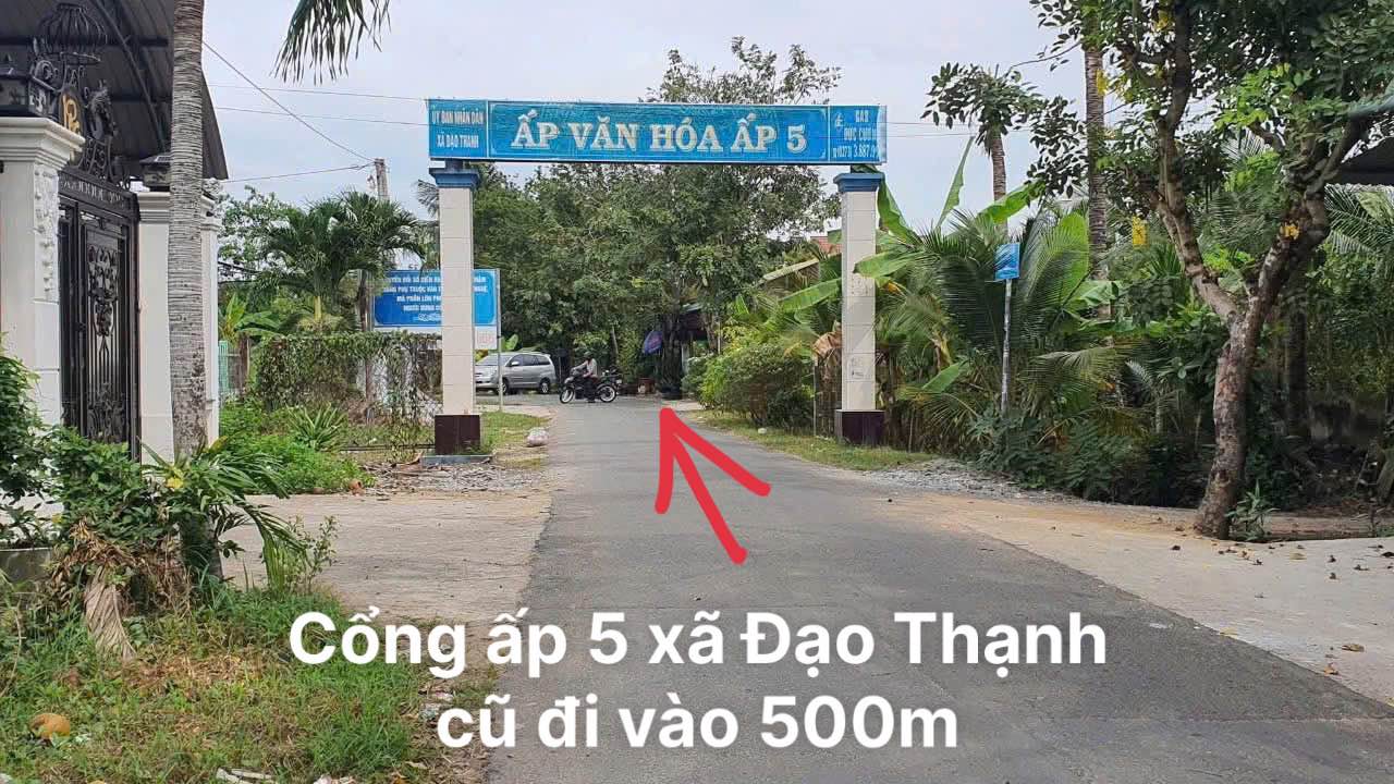 Đất nền Đạo Thạnh Tiền Giang 165m² giá 1.15 tỷ - Sổ đỏ chính chủ, pháp lý rõ ràng!