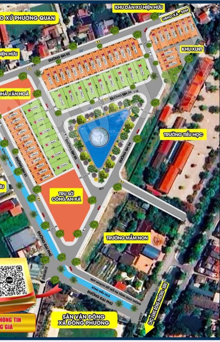 Đất nền Đông Phương, Đông Hưng 120m² giá chỉ 500 triệu - Đầu tư sinh lời hấp dẫn!