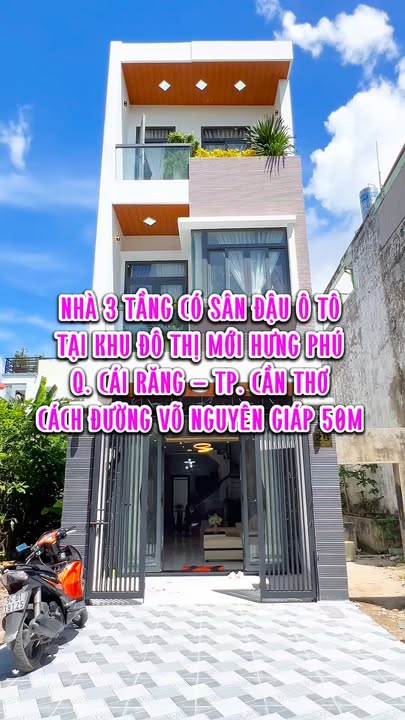 Nhà 1 trệt 2 lầu tại Cần Thơ 63m² giá 4.699 tỷ - Full nội thất sang trọng!