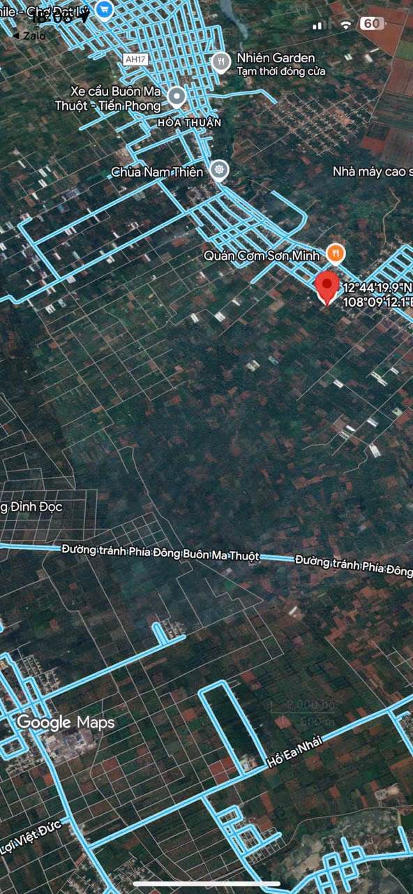 Đất thổ cư 500m² tại xã Cuôr Đăng, Cư M'gar - Giá chỉ 2.98 tỷ!