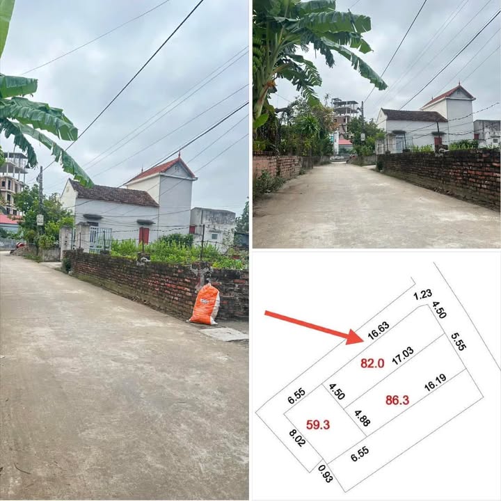 Đất nền lô góc 82m² tại Quán Trạch - Văn Giang - 3 tỷ - Đầu tư sinh lời!