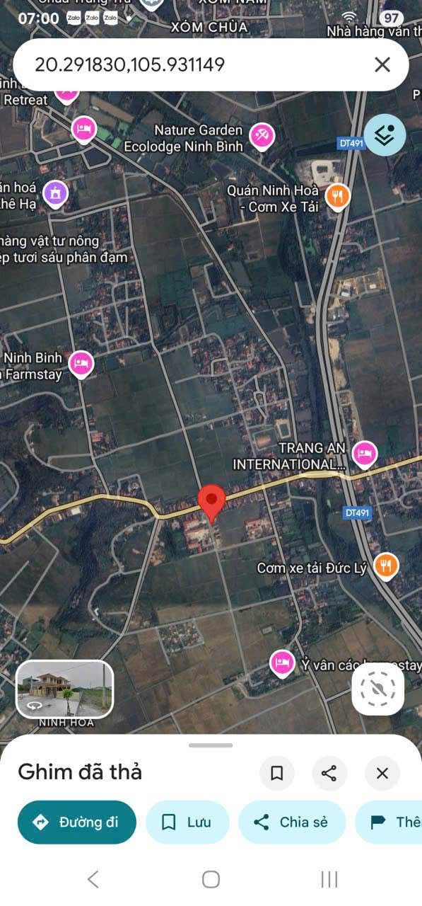 Đất kinh doanh mặt tiền Ninh Hòa 110m² giá 5 tỷ - Đầu tư sinh lời cao!