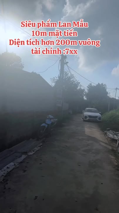 Đất nền Lục Nam Bắc Giang 200m² - Mặt tiền 10m nở hậu 11m, giá cạnh tranh!