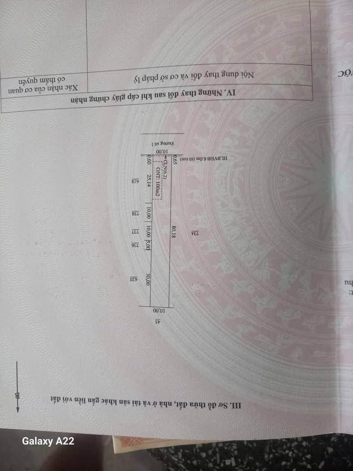 Đất nền khu phố 6 Minh Hưng 800m² giá 1.05 tỷ - Đầu tư sinh lời cao!