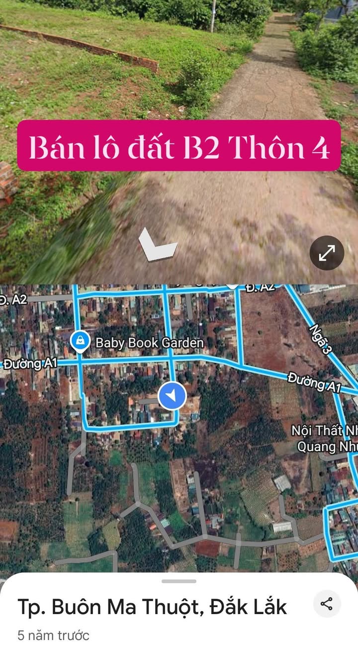 Lô đất mặt phố B2, xã Cư Êbua, 115m² giá 1.39 tỷ - Cơ hội vàng cho nhà đầu tư!