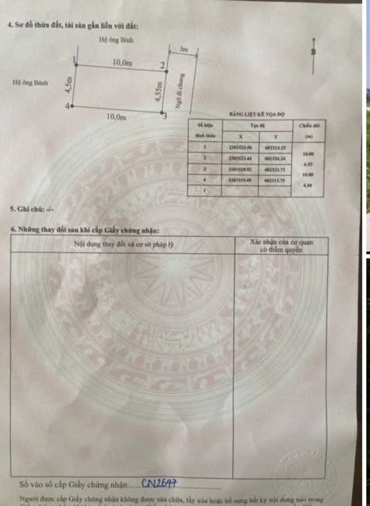 Đất 2 mặt ngõ tại Cát Vũ, Hải Phòng 45m² giá 1.35 tỷ - Đầu tư sinh lời ngay!
