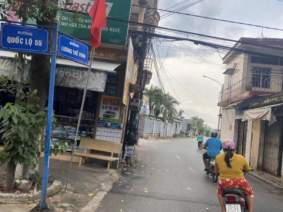 Đất thổ cư 124m² đường Lương Thế Vinh, Đất Đỏ - Giá 1 tỷ, vị trí đắc địa!