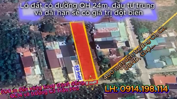 Đất nền Hòa Phú Buôn Ma Thuột 475m² giá thỏa thuận - Đầu tư sinh lời cao!