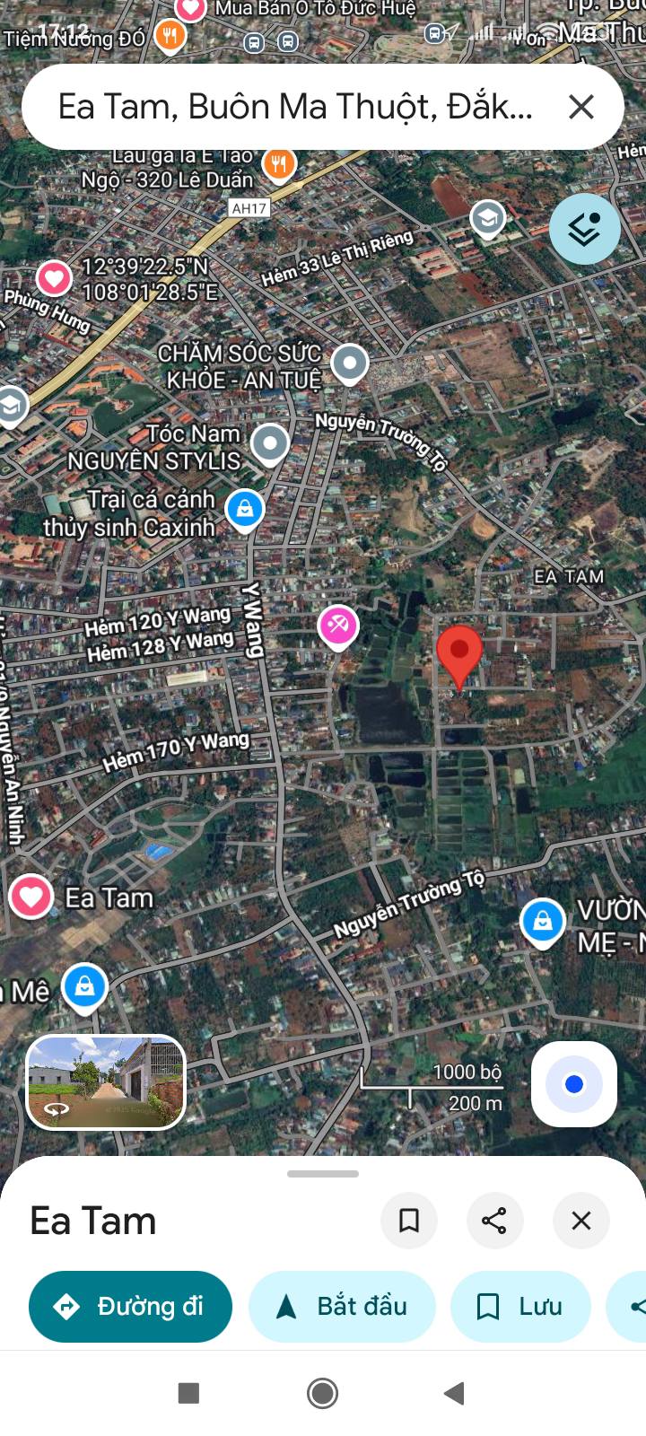 Đất nền phường Ea Tam 230m² giá 1.75 tỷ - Cơ hội đầu tư tuyệt vời!