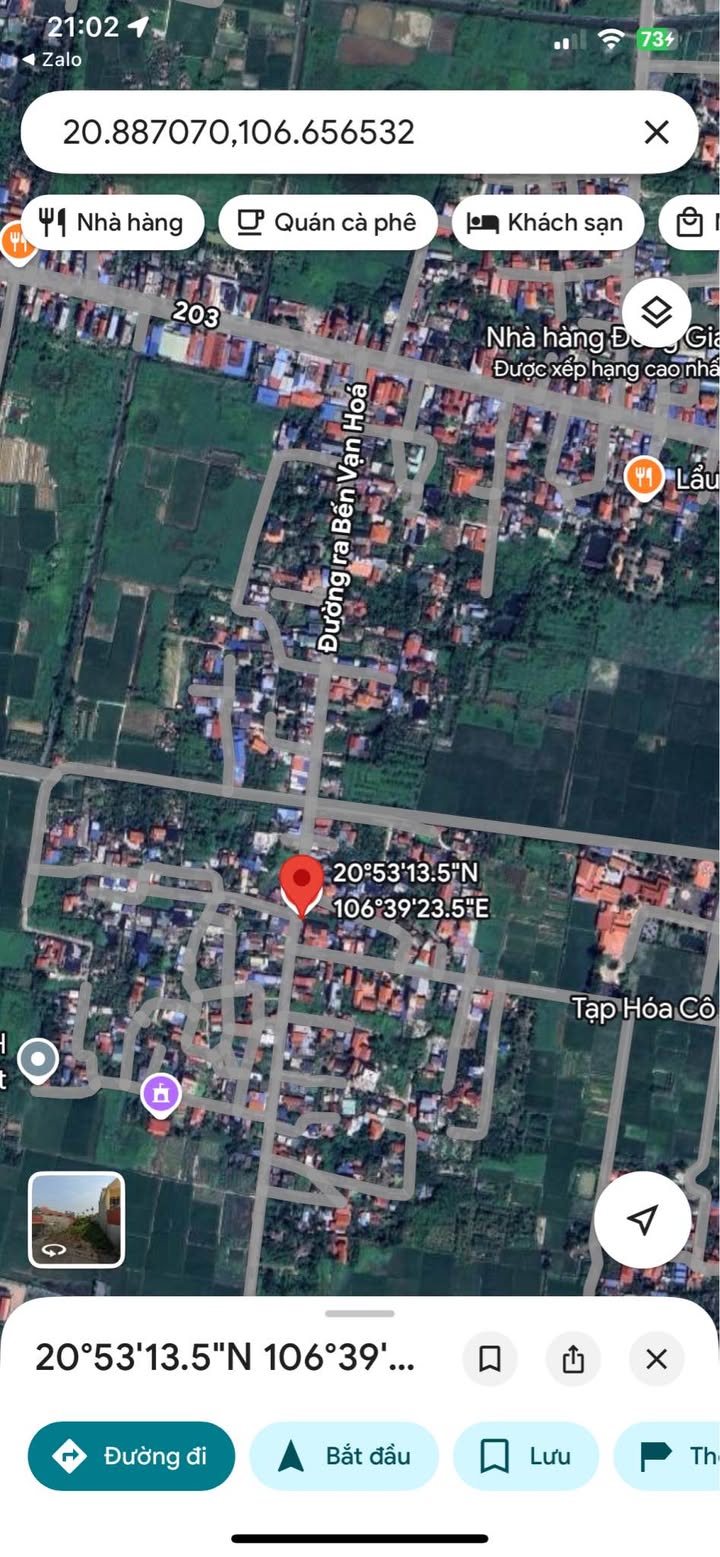 Đất nền Thôn Mỹ Cụ, Thủy Nguyên 125m² giá 4 tỷ - Đầu tư sinh lời cao!