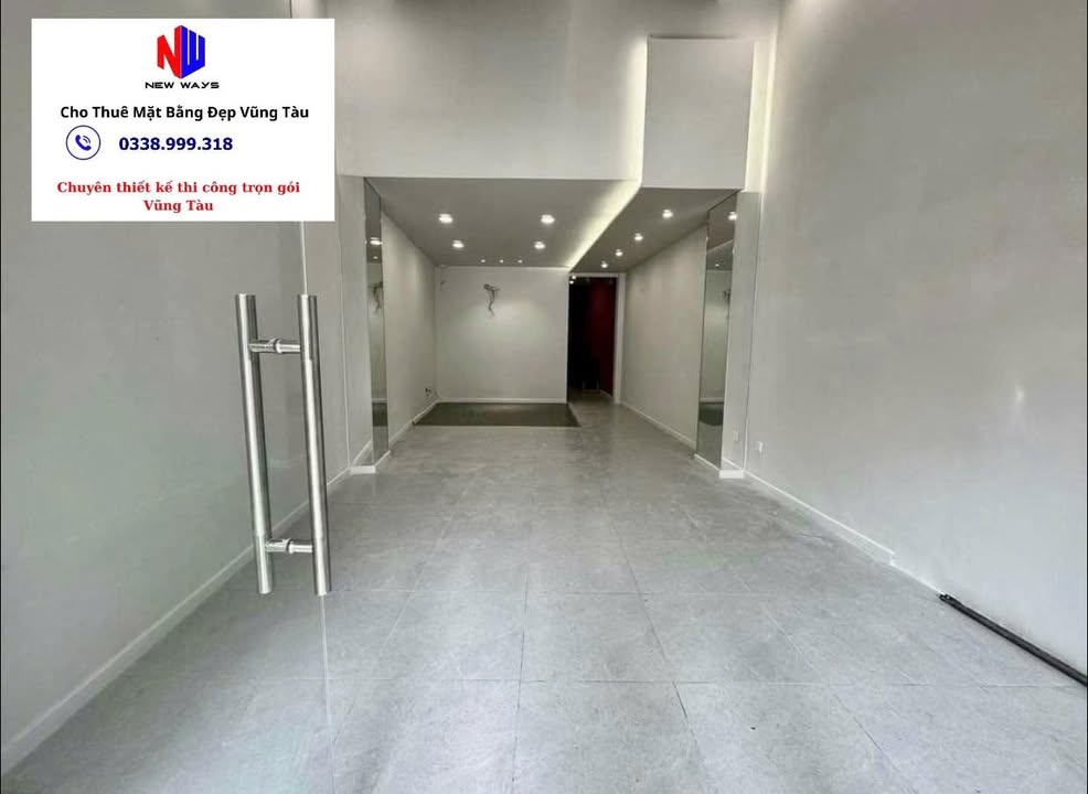 Cho thuê mặt bằng Xô Viết Nghệ Tĩnh, Vũng Tàu 120m² - Vị trí đẹp, kinh doanh thuận lợi!