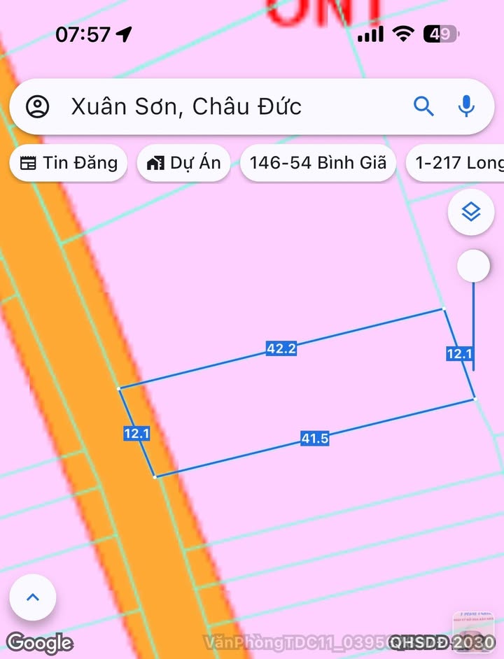 Đất biệt thự đẹp tại KDC Xuân Sơn, 499m² giá 2.04 tỷ - Vị trí đắc địa cho đầu tư!
