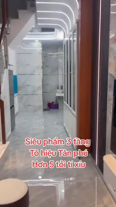 Nhà phố Tô Hiệu, Q. Tân Phú 36m² giá 5.15 tỷ - Full nội thất, dọn vào ở ngay!