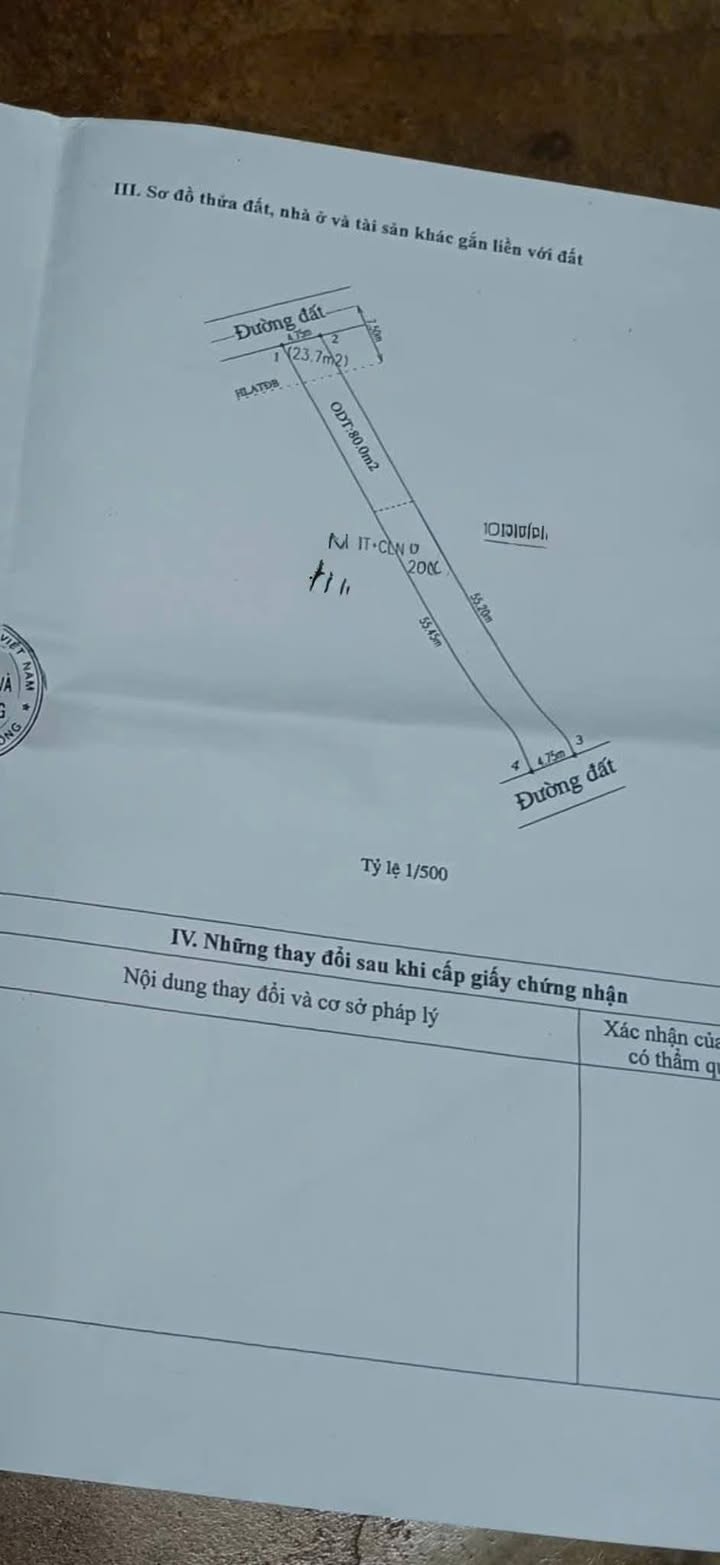 Đất thổ cư mặt tiền đường Uyen Hung 494m² giá 3 tỷ - Đầu tư sinh lời ngay!