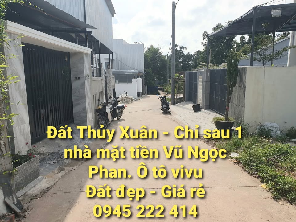 Đất đẹp phường Thủy Xuân 108m² giá 1.6 tỷ - Vị trí đắc địa, không bao giờ ngập lụt!