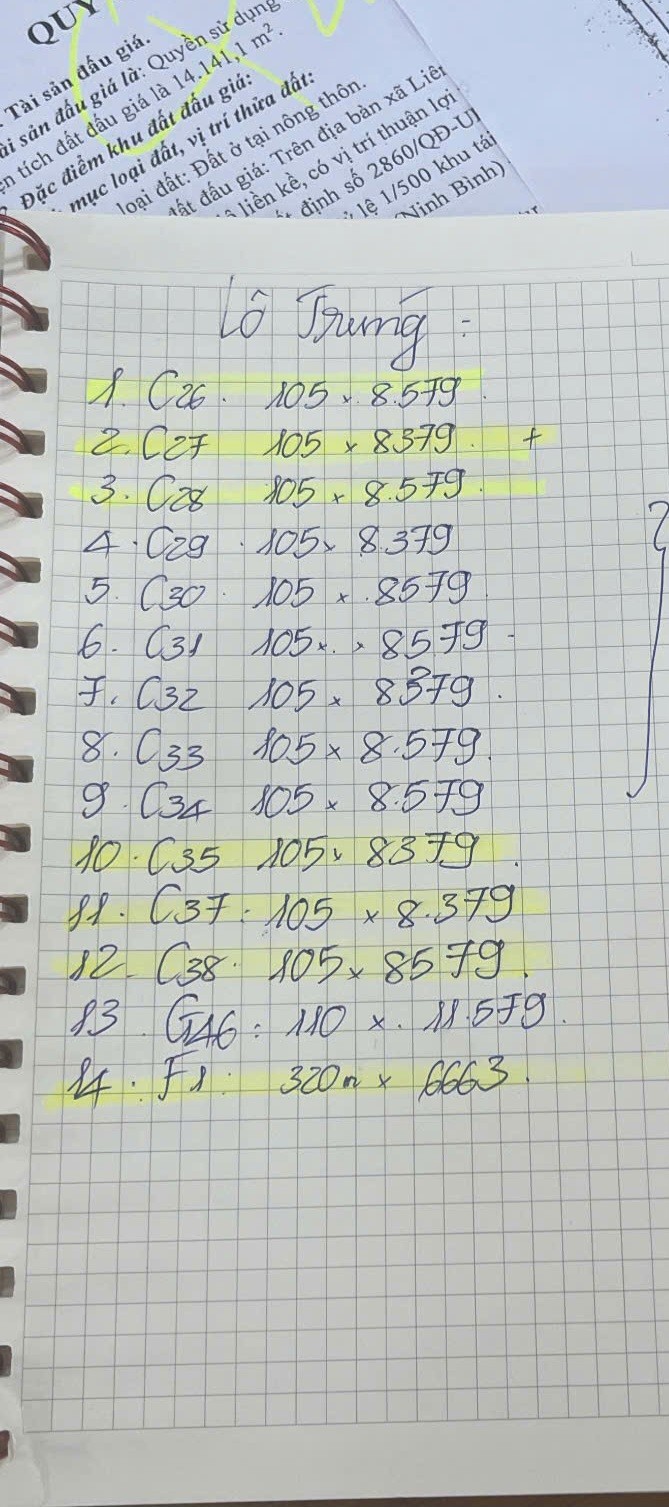 Đất nền Gia Hưng, Ninh Bình 105m² giá chỉ từ 9XX triệu - Cơ hội đầu tư hấp dẫn!