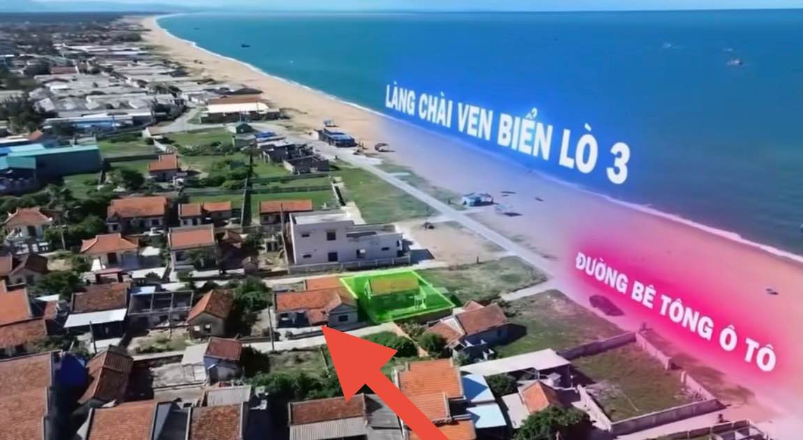 Lô đất chính chủ tại biển Lò 286m² - Tiềm năng đầu tư lớn!