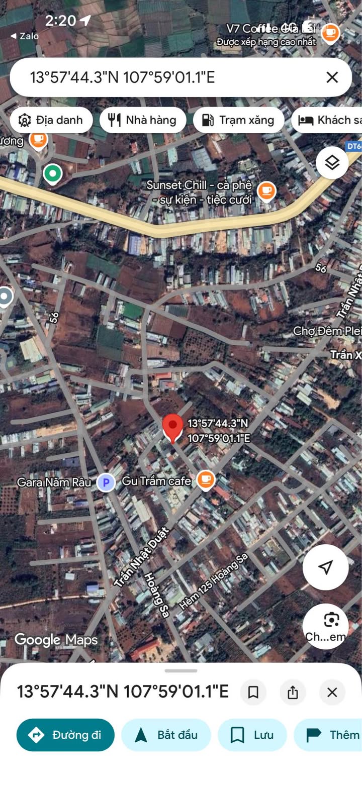 Đất nền hẻm chính Trần Nhật Duật, Pleiku 56m² giá chỉ 600 triệu - Cơ hội sở hữu ngay!