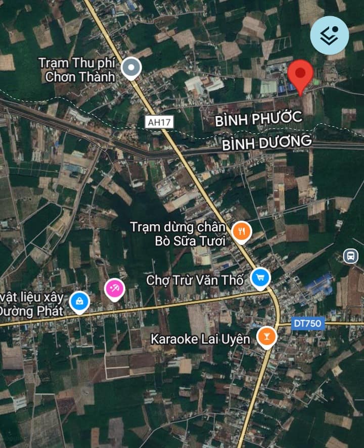 Đất nền 3ha tại Thành Tâm, Chơn Thành - Giá chỉ 30 tỷ, cơ hội đầu tư tuyệt vời!