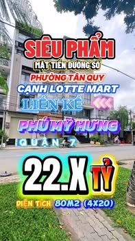 Mặt tiền đường đôi Tân Kiểng, Quận 7, 80m² giá 22 tỷ - Nhà 5 tầng có thang máy, sổ hồng chính chủ!