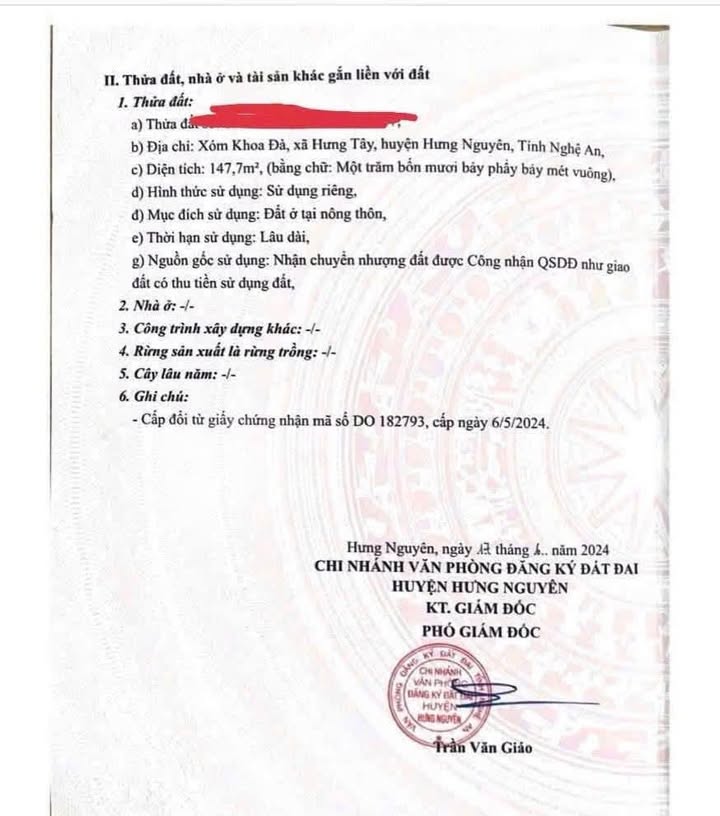 Đất nền Hưng Tây - VSIP 147m² giá 3.2 tỷ - Đầu tư sinh lời ngay!