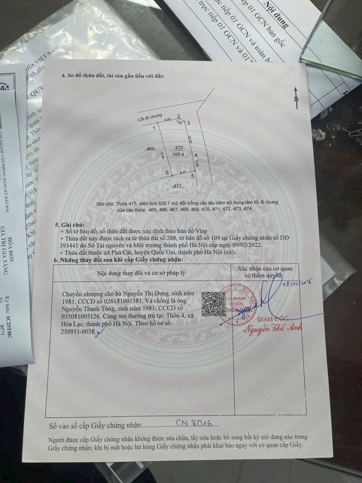 Đất nền góc 100m² tại Thôn 3, Phú Cát - Giá tốt cho người thiện chí!