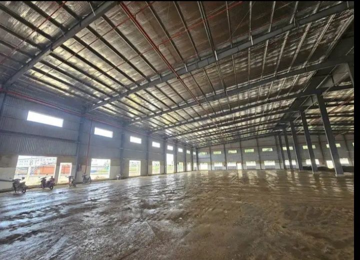 Nhà xưởng cho thuê tại Củ Chi 4000m² giá 200 triệu - Phù hợp sản xuất cơ khí!