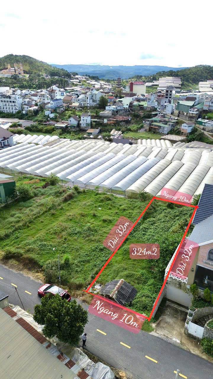 Đất nền tự Phước, phường 11 Đà Lạt 324m² giá 10 tỷ - Đầu tư sinh lời ngay!