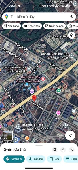 Đất liền kề đường Nguyễn Chí Thanh, Buôn Ma Thuột 70m² - Giá tốt, chính chủ bán!