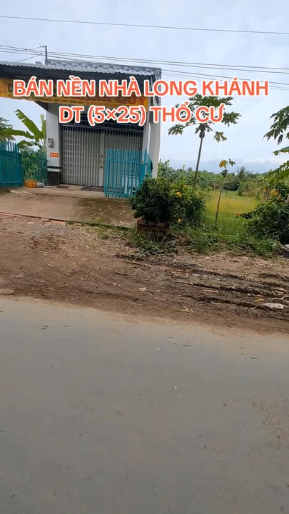 Đất nền thổ cư Long Khánh 125m² - Sổ hồng chính chủ, giá thương lượng