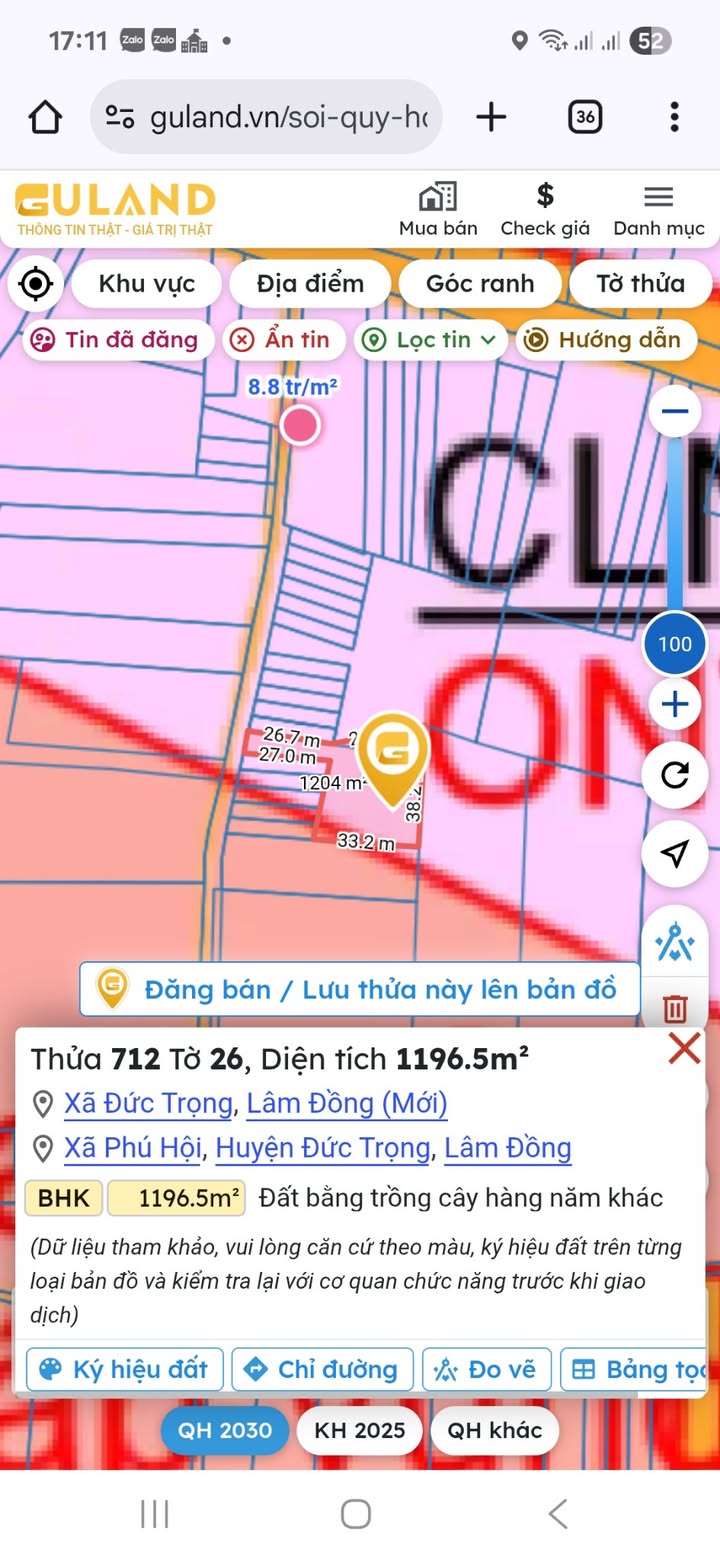 Đất nền Phú Hội, Đức Trọng 1200m² giá thỏa thuận - Sổ đỏ chính chủ, bán gấp!