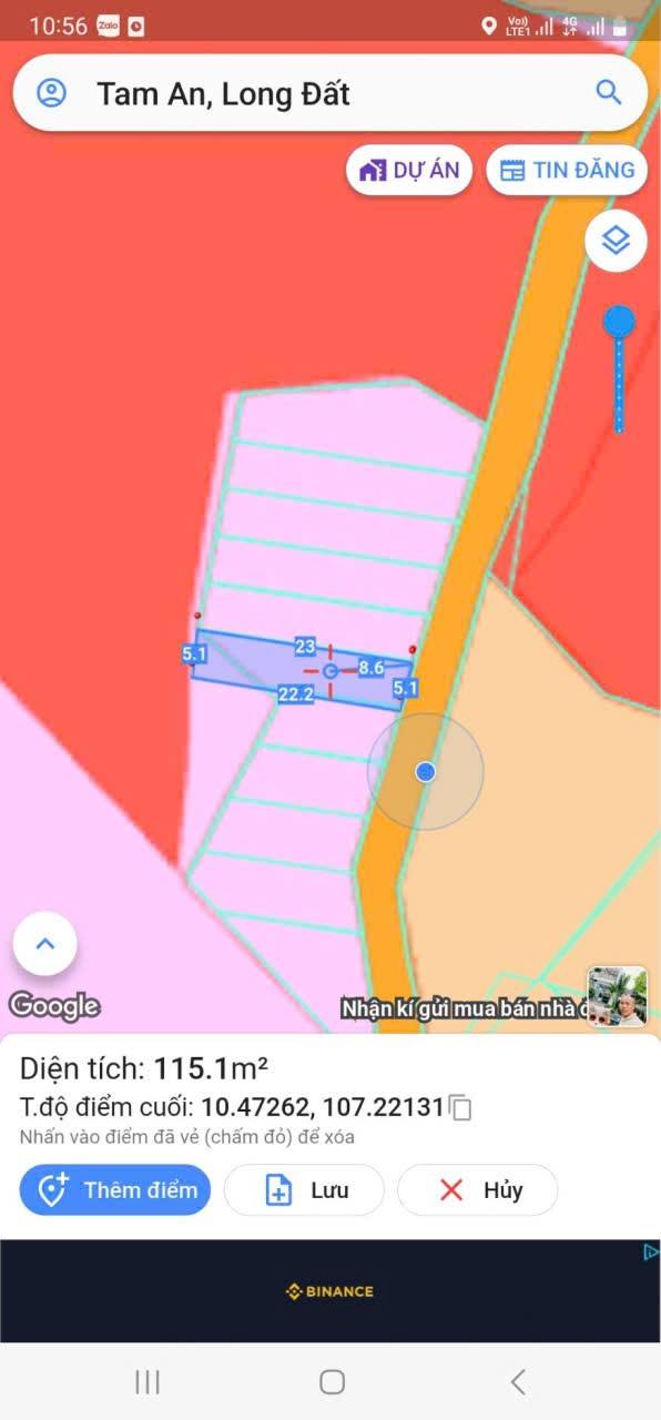 Đất thổ cư 95m² xã Long Điền giá chỉ 750 triệu - Cơ hội đầu tư tuyệt vời!