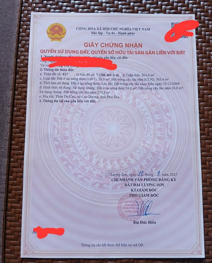 Đất nền Lương Sơn Hòa Bình 84m² giá 300 triệu - Đầu tư sinh lời ngay!