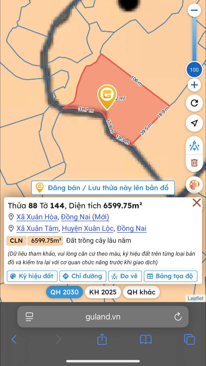 Đất nền Xuân Tâm 210m² giá 280 triệu - Cơ hội đầu tư tuyệt vời!