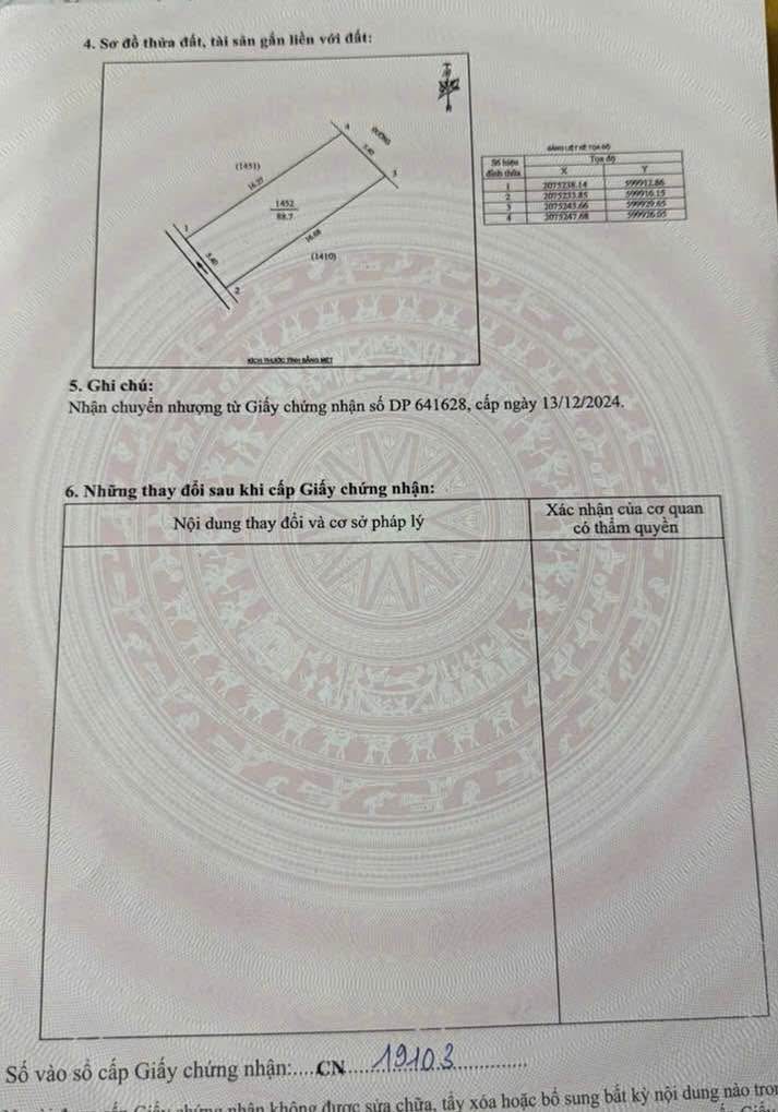 Đất đấu giá Nghi Phong, Nghi Lộc 88.7m² giá 2.5 tỷ - Sổ đỏ chính chủ!