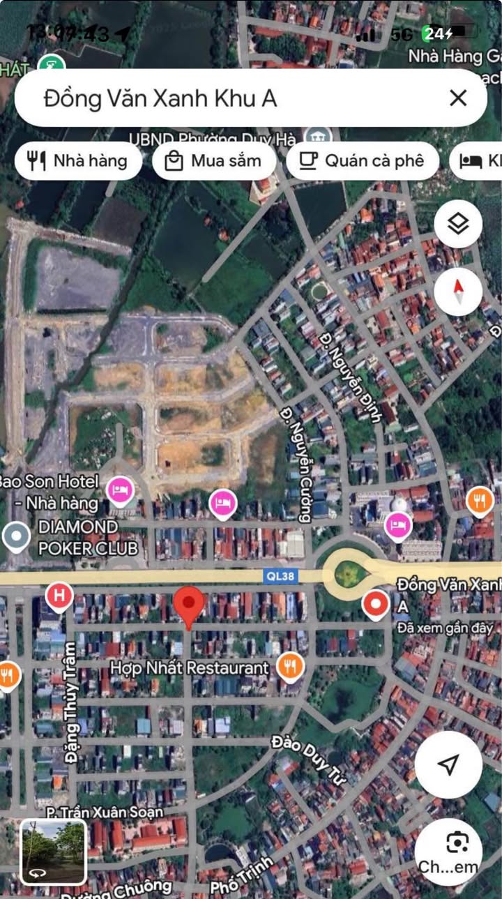 Đất nền KĐT Đồng Văn Xanh, Duy Minh, 90m² - Vị trí đắc địa cho kinh doanh!