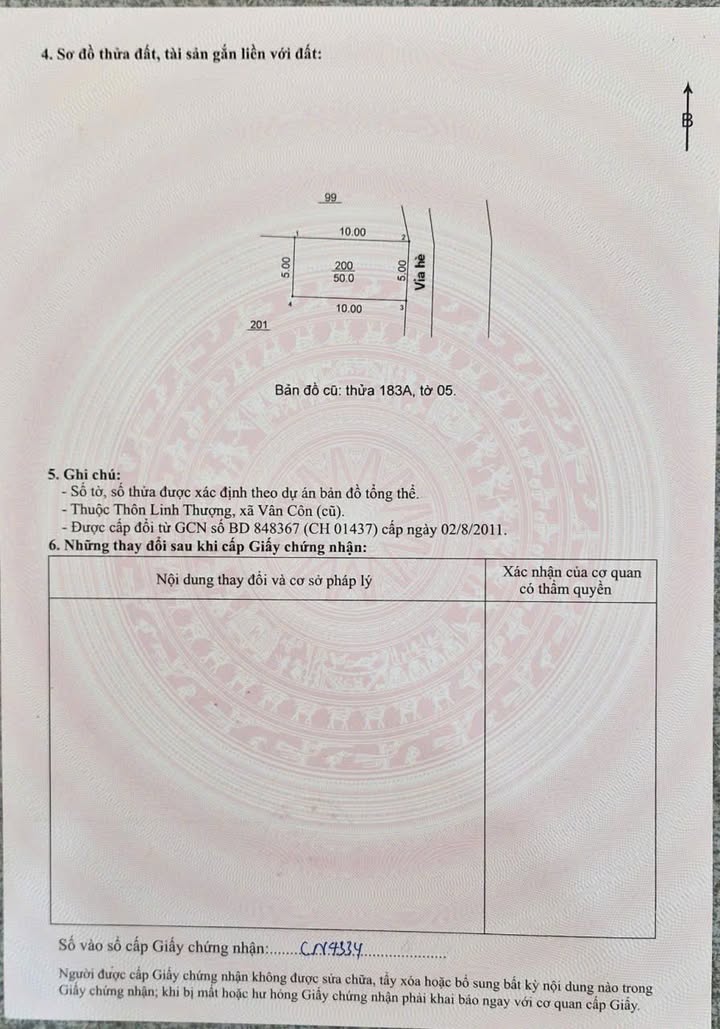 Đất nền mặt đường DH04 thôn Linh Thượng 50m² giá thỏa thuận - Đầu tư sinh lời cao!