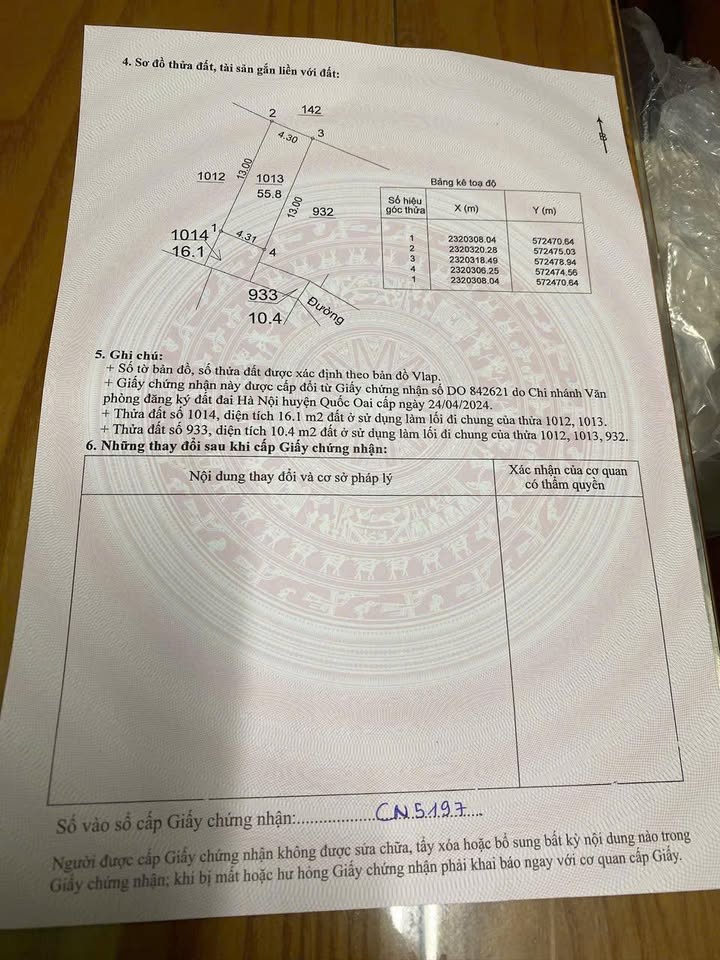 Đất nền Tân Phú, Quốc Oai 55m² giá 3 tỷ - Sổ đỏ chính chủ sẵn giao dịch!