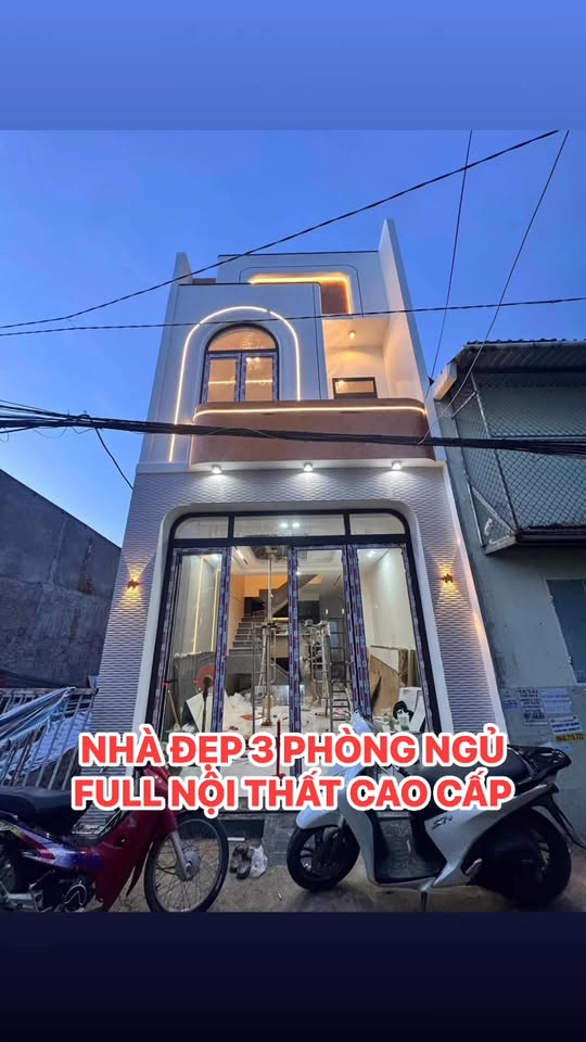 Nhà trệt lầu mới hoàn thiện tại Cần Thơ 56m² giá 3.29 tỷ - Full nội thất sang trọng!