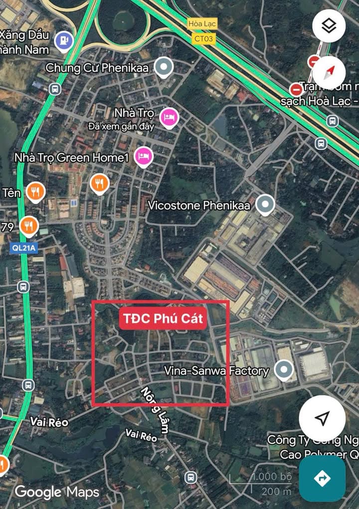 Đất nền 140m² khu TĐC Phú Cát giá 4.2 tỷ - Cần bán gấp!